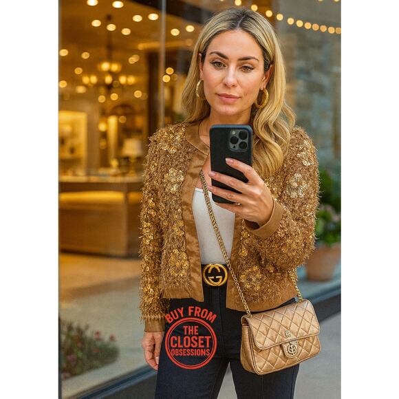 RARE!!! ZARA Sequined Cardigan NWT LAST ONE!!! - Picture 2 of 16